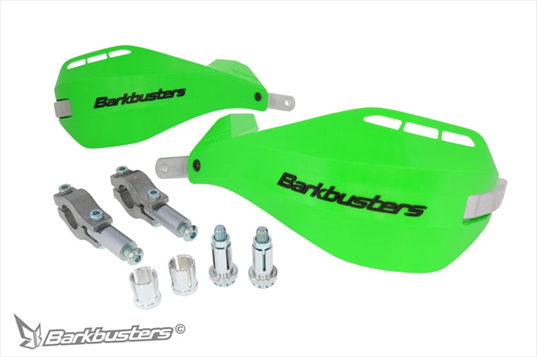 【バークバスターズ】Two PointMount Straight 22mm Mini Handguard/GREEN EGO-204-00-GR