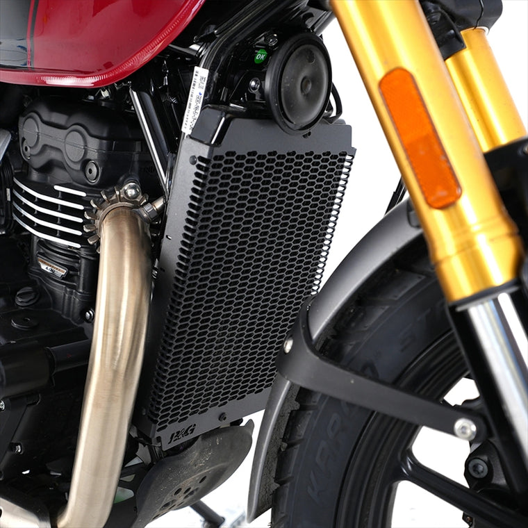 アールアンドジー｜PRO Radiator Guard:BLACK｜RG-RAD0346PROBK