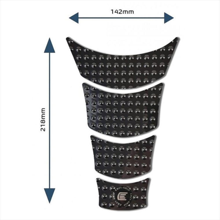 アールアンドジー｜Eazi-Grip Tank Grips:EVO:BLACK COLOR｜RG-EVOCENTREPADABL