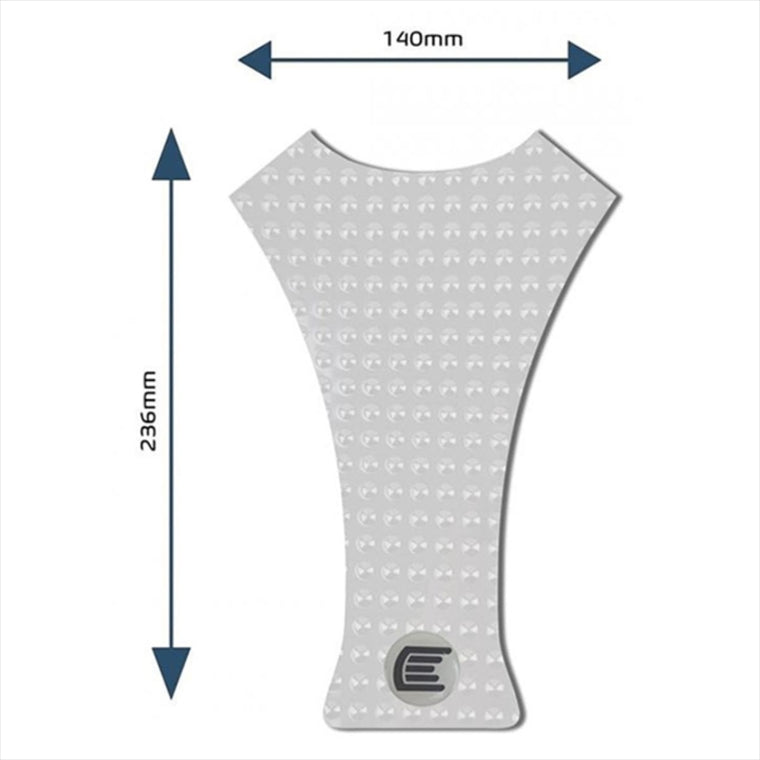 アールアンドジー｜Eazi-Grip Tank Grips:EVO:CLEAR｜RG-EVOCENTREPADBCL