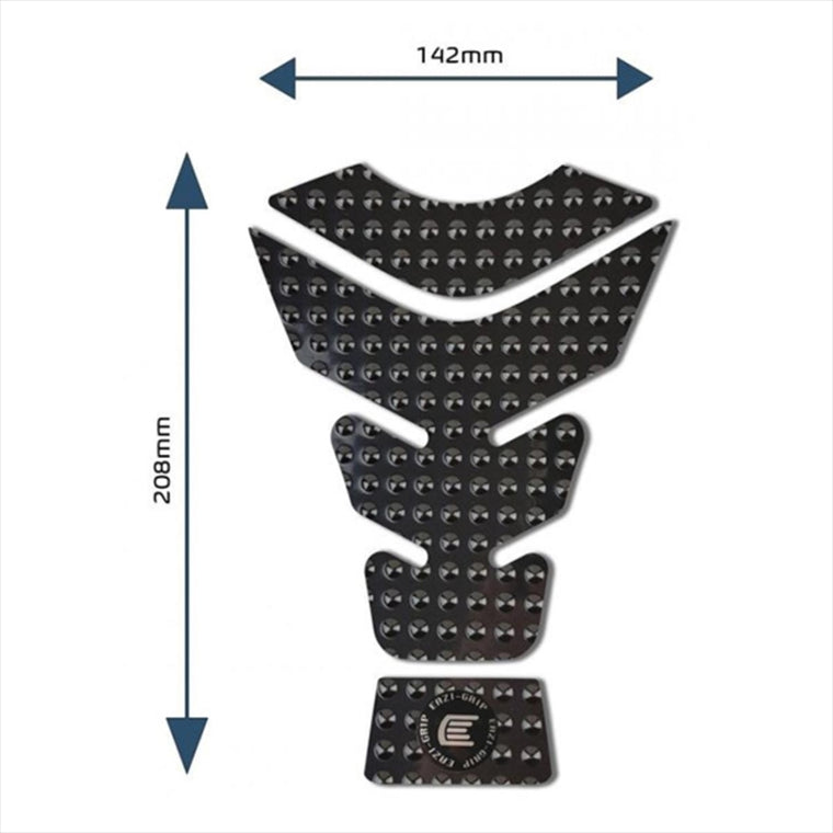 アールアンドジー｜Eazi-Grip Tank Grips:EVO:BLACK COLOR｜RG-EVOCENTREPADGBL