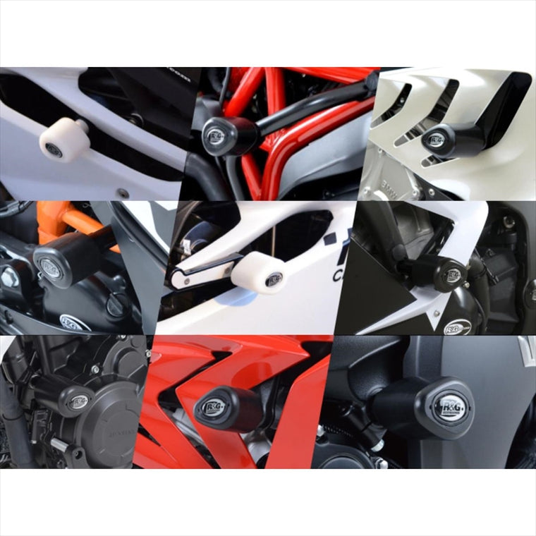 アールアンドジー｜Aero Crash Protectors:WHITE｜RG-CP0577WH
