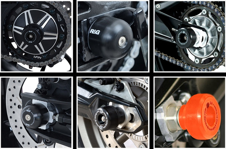 R&G(アールアンドジー)｜Swingarm Protectors:BLACK｜RG-SP0106BK
