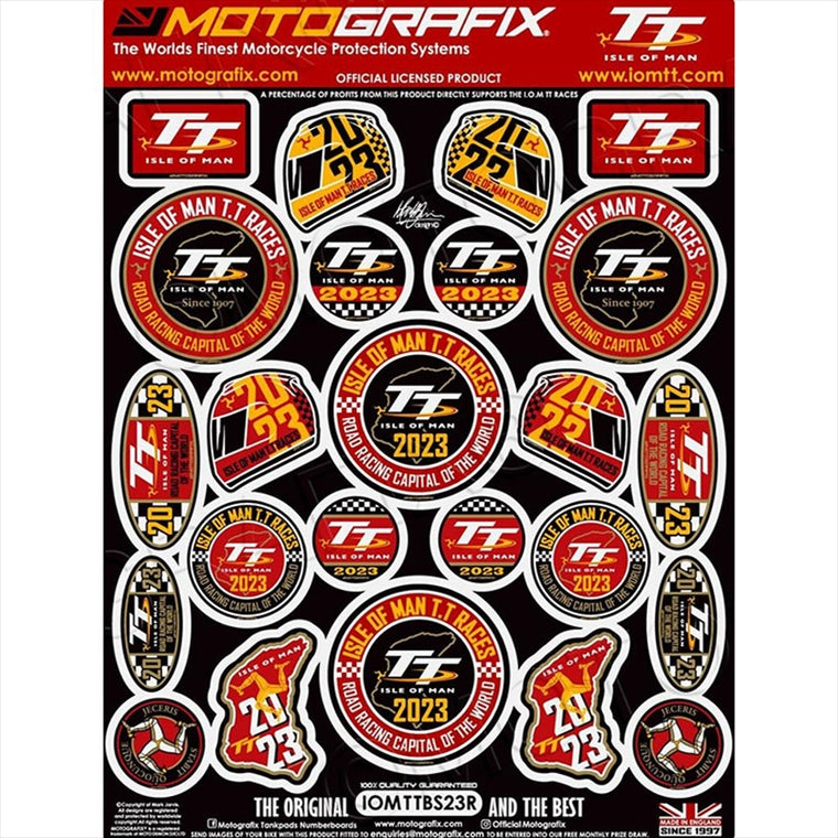 モトグラフィックス｜Black 3D Gel Badge Kit｜MT-IOMTTBS23R