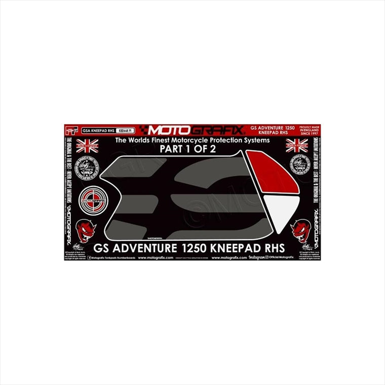 モトグラフィックス｜KNEE BODY PAD RIGHTSIDE｜MT-KB044K-P1
