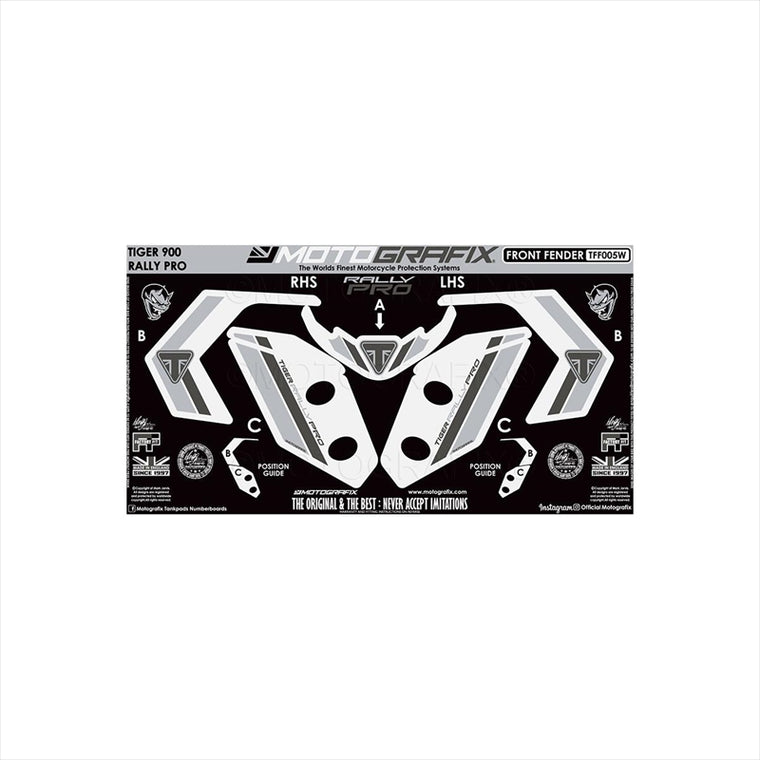 モトグラフィックス｜FRONT FENDER KIT｜MT-TFF005W