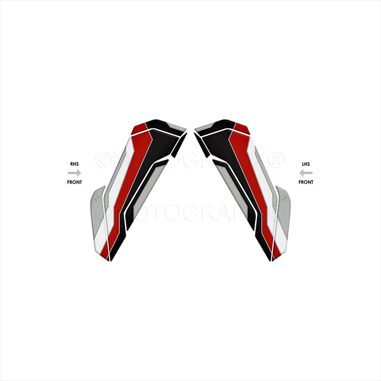 モトグラフィックス｜Number Board Decal Protector｜MT-BRG004EKR