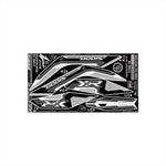 モトグラフィックス｜REAR BODY PAD｜MT-RB021GS