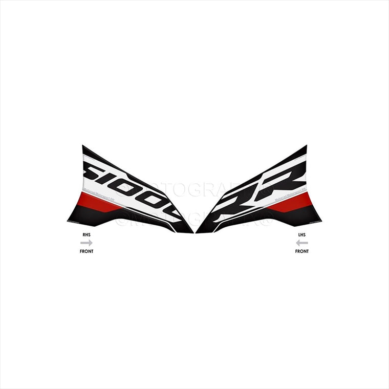 モトグラフィックス｜Number Board Decal Protector｜MT-NB025KWR