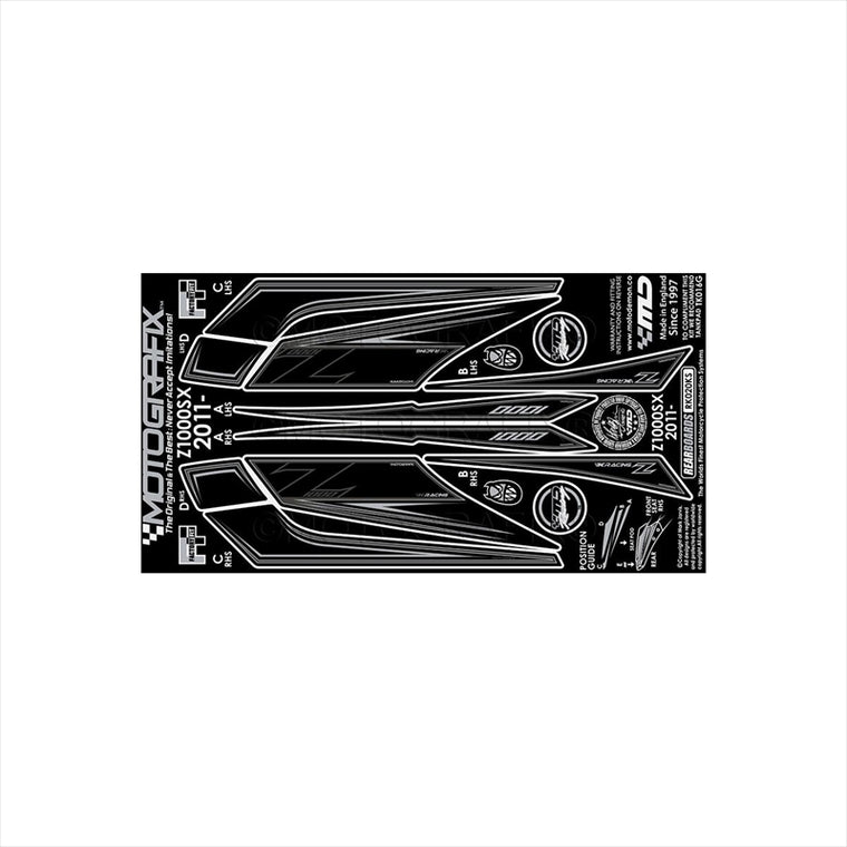 モトグラフィックス｜REAR BODY PAD｜MT-RK020KS