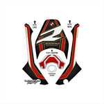 モトグラフィックス｜Number Board Decal Protector｜MT-BTT001KRA