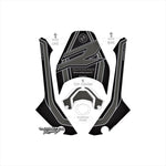 モトグラフィックス｜Number Board Decal Protector｜MT-BTT001KE
