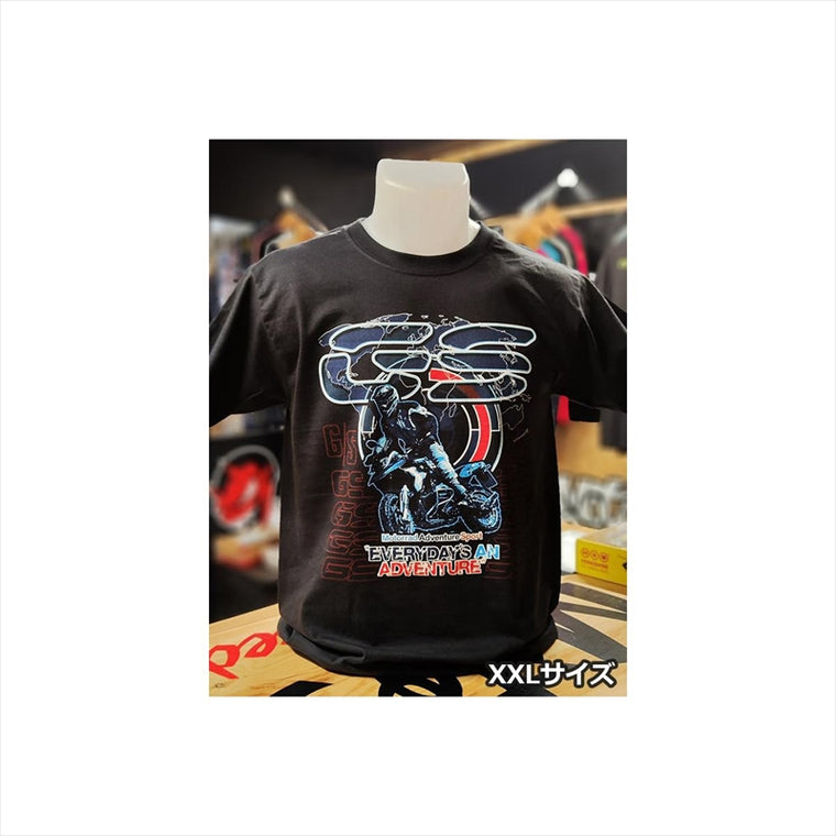 モトグラフィックス｜T shirt Mens Get Lost ｜MT-BMW-ADV-TEE-XXL