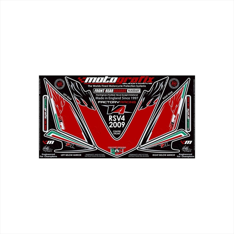 モトグラフィックス｜FRONT BODY PAD｜MT-NA006R