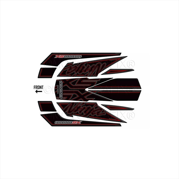モトグラフィックス｜REAR BODY PAD｜MT-RK022KR