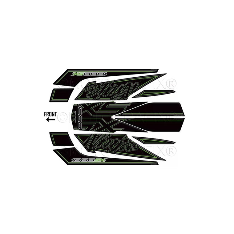 モトグラフィックス｜REAR BODY PAD｜MT-RK022KG