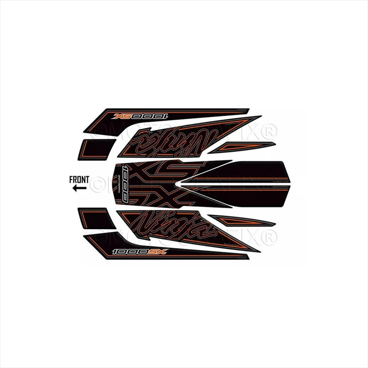 モトグラフィックス｜REAR BODY PAD｜MT-RK022KO