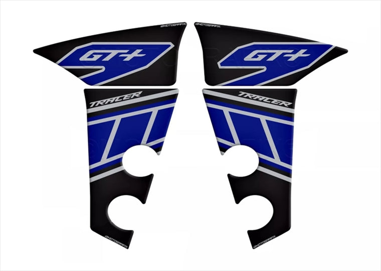 モトグラフィックス｜FRONT FENDER KIT Tracer9GT+(23/24)｜MT-YFF008KB