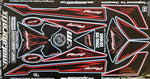 モトグラフィックス｜FRONT/REAR BODY PAD CB1000R(08-16)｜MT-NH019KR