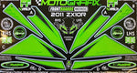 モトグラフィックス｜FRONT BODY PAD ZX-10R NINJA(11-)｜MT-NK016GG