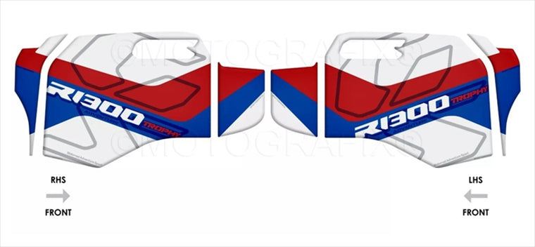 モトグラフィックス｜KNEE BODY PAD R1300GS Adventure Trophy(24/25)｜MT-KB051TR
