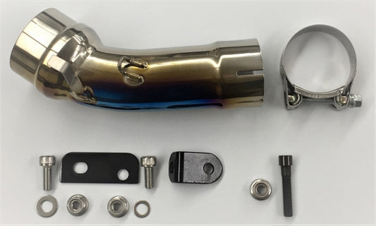 【ケイファクトリー】K-FACTORY  テールパイプ＆サイレンサーステー       GSX-S1000／Fスリップオンマフラー用 256KZFN001Z