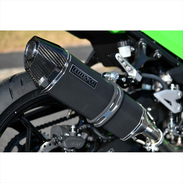 BEAMS MOTOR COMPANY(ビームスモーターカンパニー) | CORSA-EVO2スリップオン マットブラック | G432-66-P7J | NINJA400 18- 2BL-EX400G/8BL-EX400L