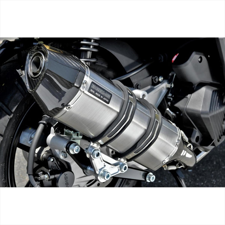 BEAMS MOTOR COMPANY(ビームスモーターカンパニー) | CORSA-EVOIIステンレスサイレンサー | G1013-64-000 | ADV160 23-25 8BK-KF54