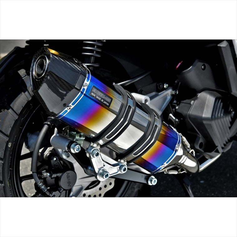 BEAMS MOTOR COMPANY(ビームスモーターカンパニー) | CORSA-EVOIIヒートチタンサイレンサー | G1013-65-001 | ADV160 23-25 8BK-KF54
