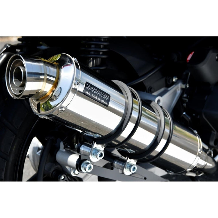 BEAMS MOTOR COMPANY(ビームスモーターカンパニー) | R-EVO ステンレスサイレンサー | G1013-53-008 | ADV160 23-25 8BK-KF54