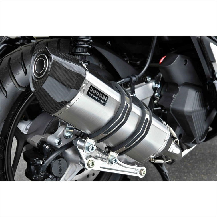 BEAMS MOTOR COMPANY(ビームスモーターカンパニー) | CORSA-EVOIIステンレスサイレンサー | G1014-64-000 | PCX125 23-25 8BJ-JK05
