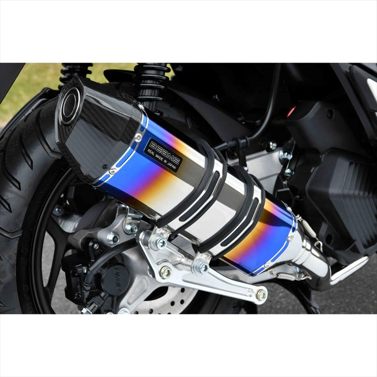 BEAMS MOTOR COMPANY(ビームスモーターカンパニー) | CORSA-EVOIIヒートチタンサイレンサー | G1014-65-001 | PCX125 23-25 8BJ-JK05