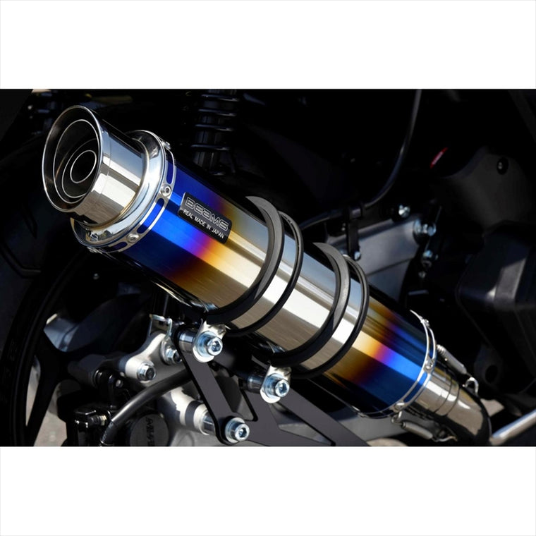 BEAMS MOTOR COMPANY(ビームスモーターカンパニー) | R-EVO2 ヒートチタンサイレンサー | G1014-54-007 | PCX125 23-25 8BJ-JK05