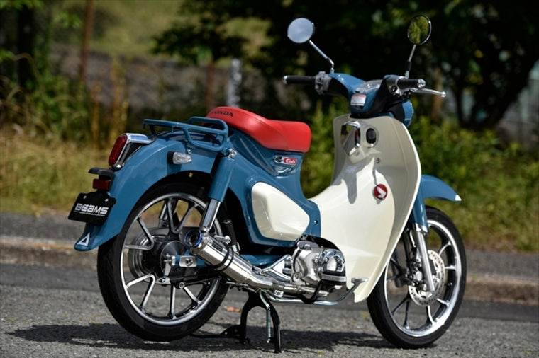 ビームスモーターカンパニー｜R-EVO TYPE C ステンレスサイレンサー政府認証 C125 8BJ-JA71｜G1021-53-008