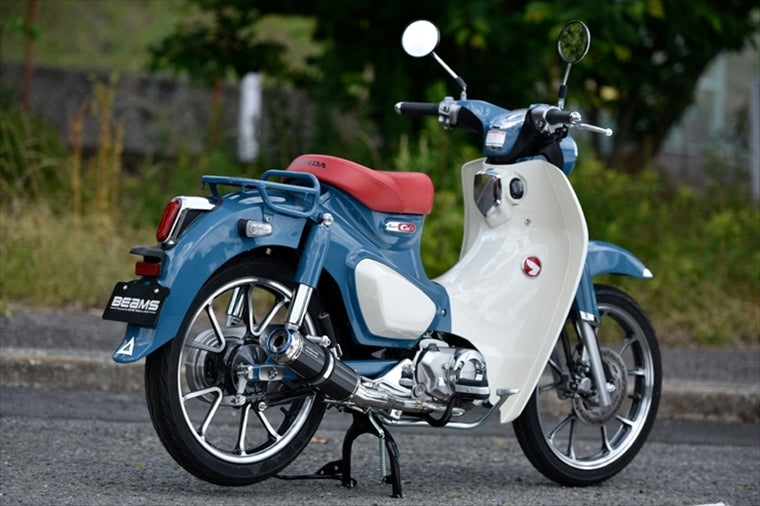 ビームスモーターカンパニー｜R-EVO TYPE C カーボンサイレンサー政府認証 C125 8BJ-JA71｜G1021-53-006