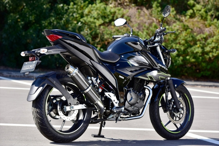 ビームスモーターカンパニー｜R-EVO カーボンサイレンサー 政府認証 ジクサー150(8BK-ED131)2023-｜G351-53-SF2