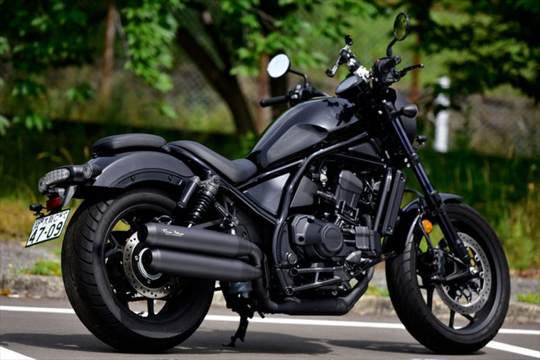 ビームスモーターカンパニー｜パワーヘッダーW マットブラック 政府認証 Rebel1100 DCT専用｜G1023-23-001