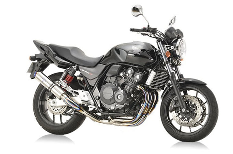 【アールズギア】アールズギア ワイバンクラシックR シングル チタンPOL CB400SF／SB 18-（2BL-NC42） MH34-S1CT