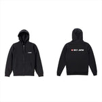 BEET(ビート) | BEET 裏フリースジップパーカー | 0700-BPL-04 | Black  L