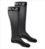シックス SIXS ロングソックス SX-LOG BLACK CARBON ＃24.5-26.0cm カタログ品番：P064-6637 メーカー品番：SX-LOG-BC39/42