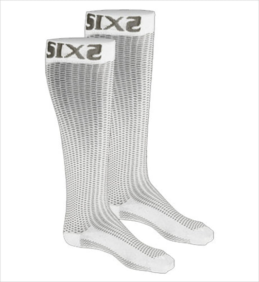 シックス SIXS ロングソックス SX-LOG WHITE CARBON ＃24.5-26.0cm カタログ品番：P064-6641 メーカー品番：SX-LOG-WH39/42