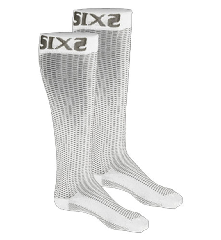 シックス SIXS ロングソックス SX-LOG WHITE CARBON ＃24.5-26.0cm カタログ品番：P064-6641 メーカー品番：SX-LOG-WH39/42