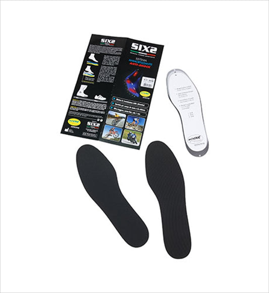 シックス SIXS 中敷 SX-PLA-R BLACK ＃22.5-24.0cm カタログ品番：P064-6681 メーカー品番：SX-PLA-R35/38