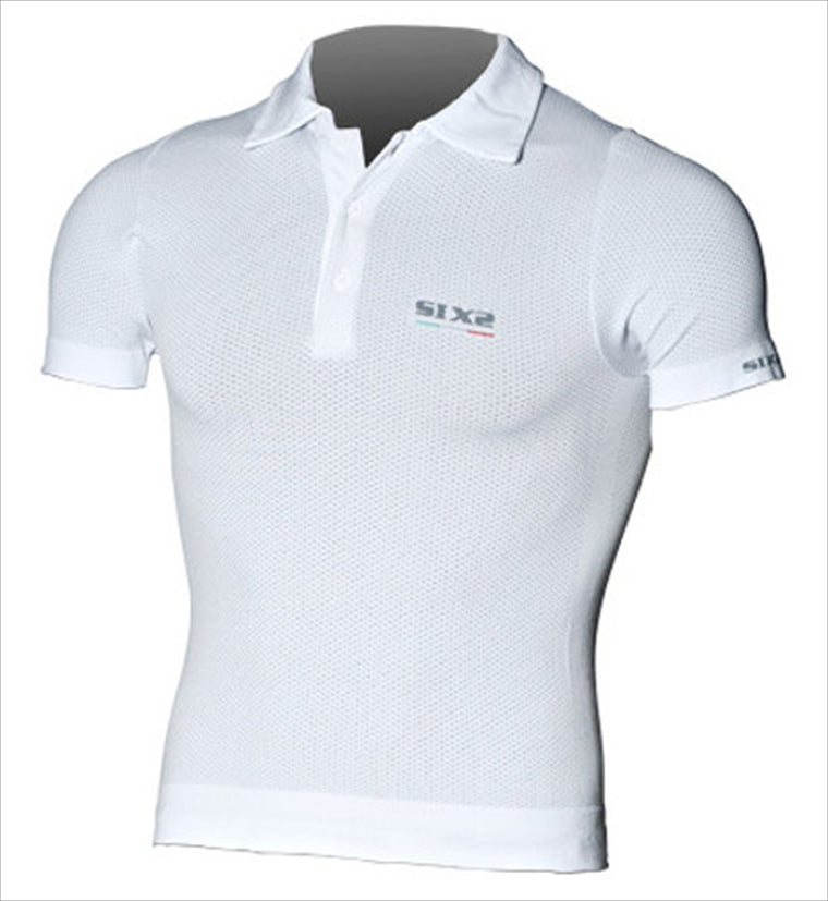 SIXS(シックス)｜半袖ポロシャツ SX-POL1｜SX-POL1-WH-XXL