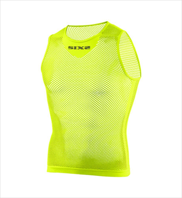シックス SIXS ネットスリーブスレス SX-SMR2C YELLOW FREE-SIZE カタログ品番：P064-6838 メーカー品番：SX-SMR2C-YW-F