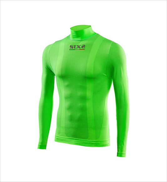 シックス SIXS ハイネックロングTシャツ SX-TS3C GREEN ＃XS カタログ品番：P064-7021 メーカー品番：SX-TS3C-GR-XS