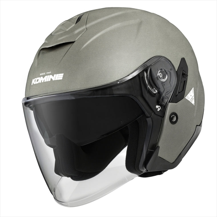 【コミネ】HK-172 FL C FRP JETヘルメット GMT M 01-172
