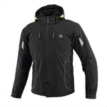 【コミネ】JK-1123 P HALFメッシュパーカ Black M 07-1123
