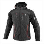 【コミネ】JK-1123 P HALFメッシュパーカ HR HR-Black S 07-1123