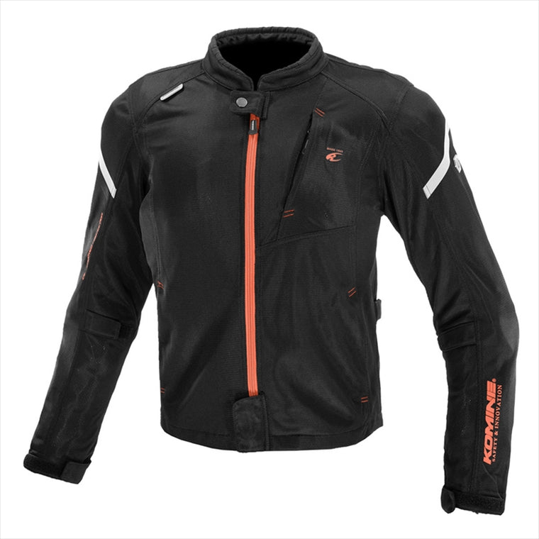 コミネ｜JK-1283 P FULL M-ジャケット Black-Red 3XL｜07-1283